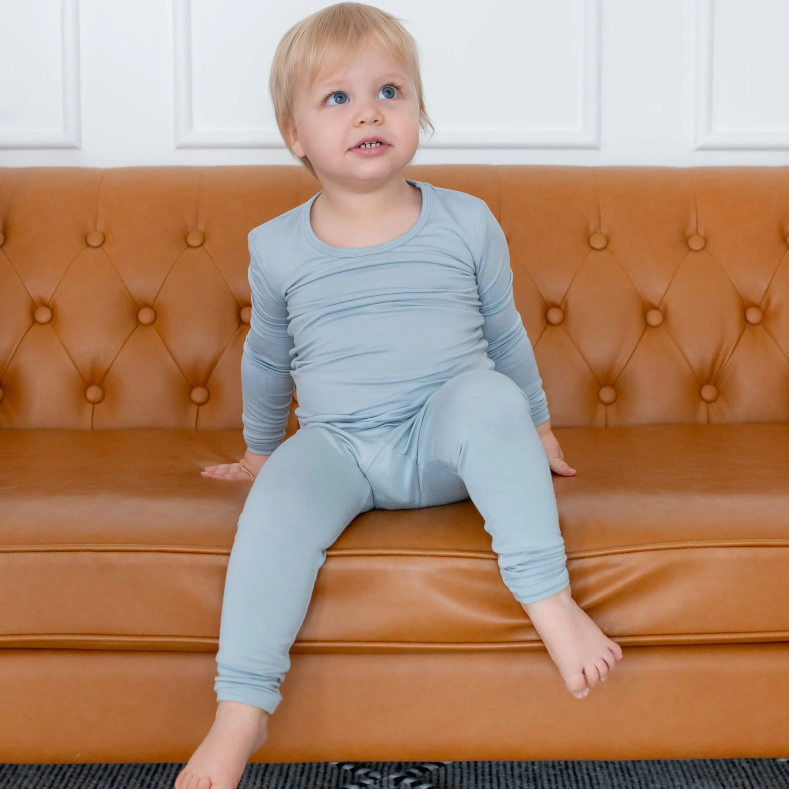 Kyte Baby Long Sleeve Pajamas in Fog Online
