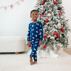 Kyte Baby Long Sleeve Pajamas in Frosty Friends Outlet