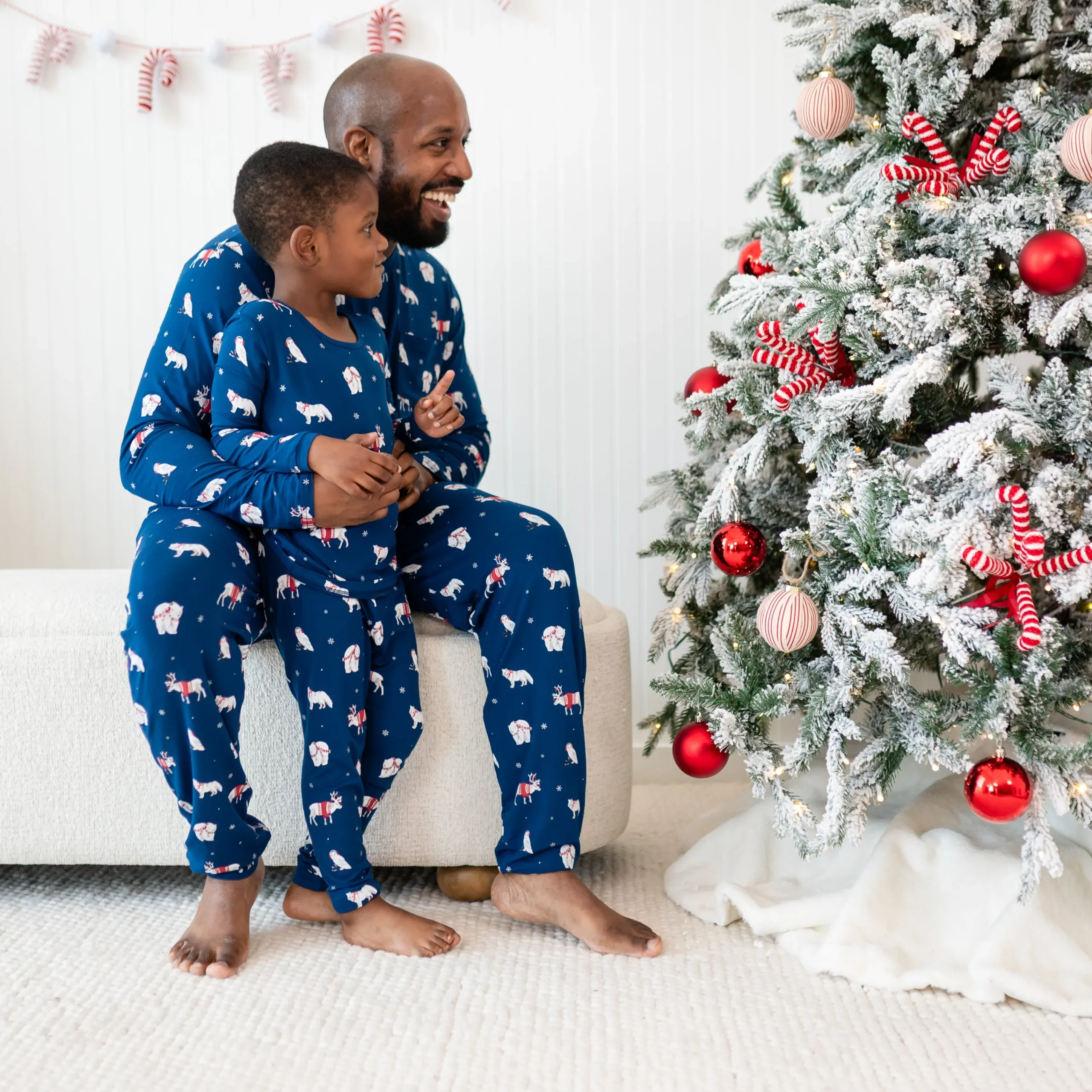 Kyte Baby Long Sleeve Pajamas in Frosty Friends Outlet
