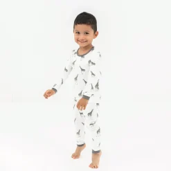 Kyte Baby Long Sleeve Pajamas in Giraffe Clearance