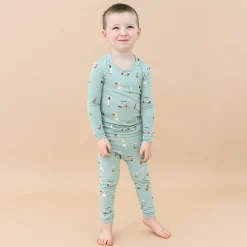 Kyte Baby Long Sleeve Pajamas in Golf Outlet