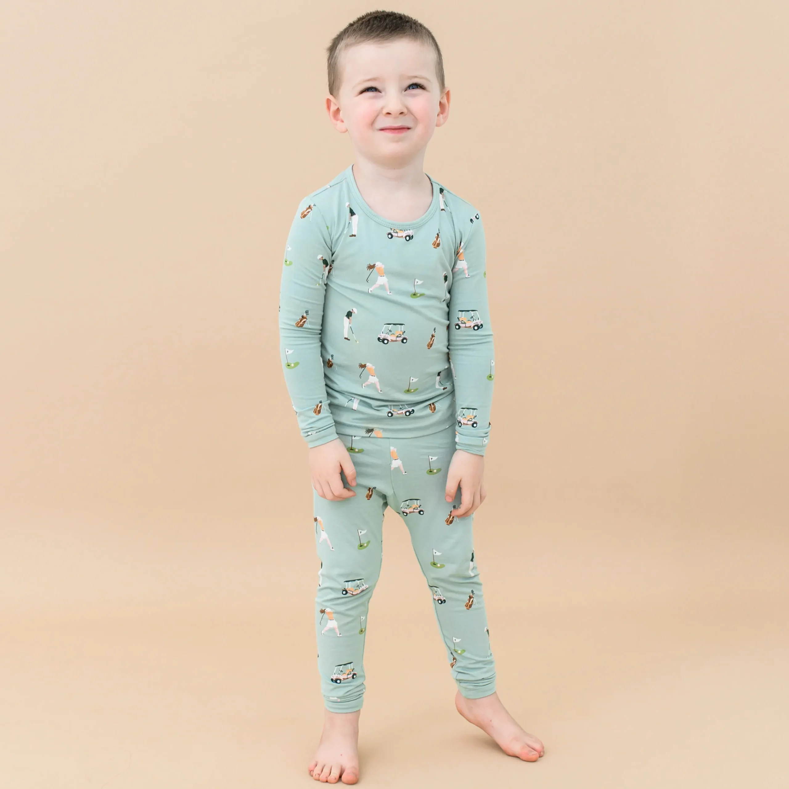 Kyte Baby Long Sleeve Pajamas in Golf Outlet