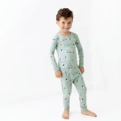 Kyte Baby Long Sleeve Pajamas in Golf Outlet