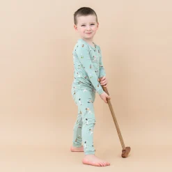 Kyte Baby Long Sleeve Pajamas in Golf Outlet