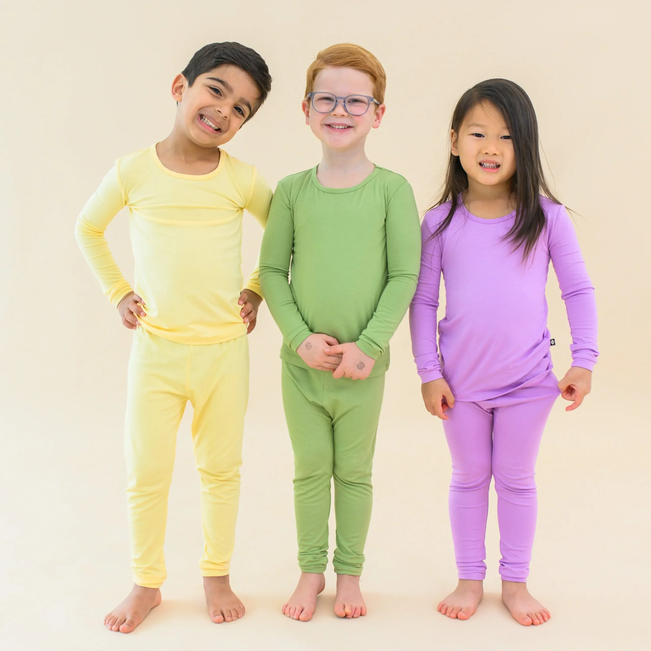 Kyte Baby Long Sleeve Pajamas in Lilikoi Clearance