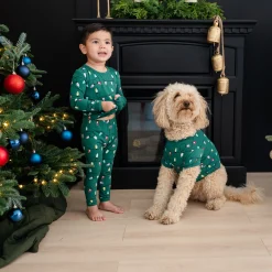 Kyte Baby Long Sleeve Pajamas in Merry and Bright New