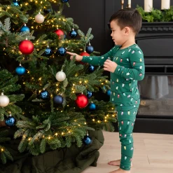 Kyte Baby Long Sleeve Pajamas in Merry and Bright New