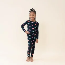 Kyte Baby Long Sleeve Pajamas in Midnight Roar