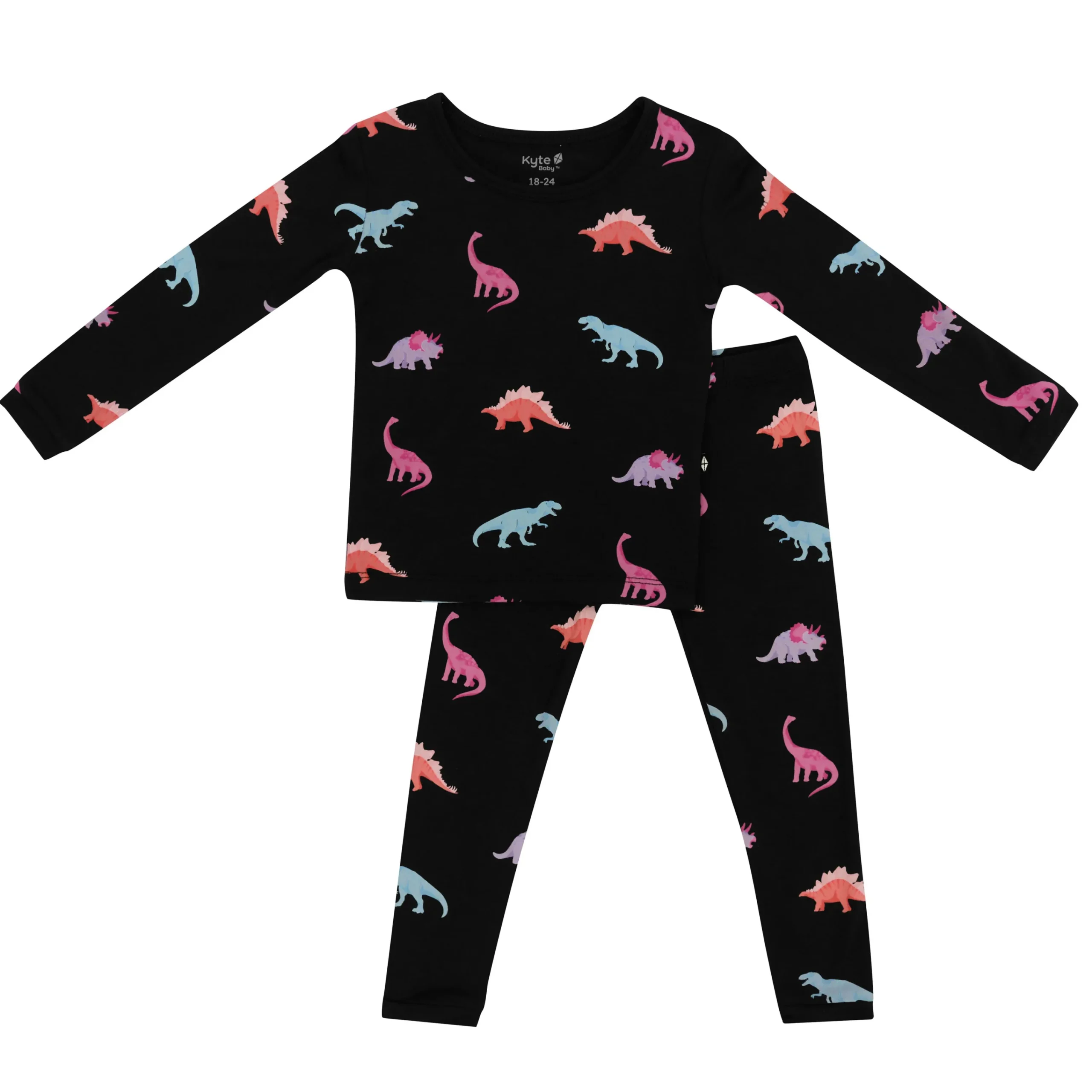 Kyte Baby Long Sleeve Pajamas in Midnight Roar