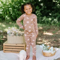 Kyte Baby Long Sleeve Pajamas in Pig Clearance