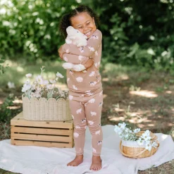 Kyte Baby Long Sleeve Pajamas in Pig Clearance