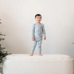 Kyte Baby Long Sleeve Pajamas in Polar Lights Sale