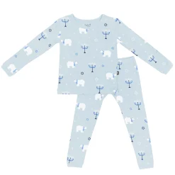 Kyte Baby Long Sleeve Pajamas in Polar Lights Sale
