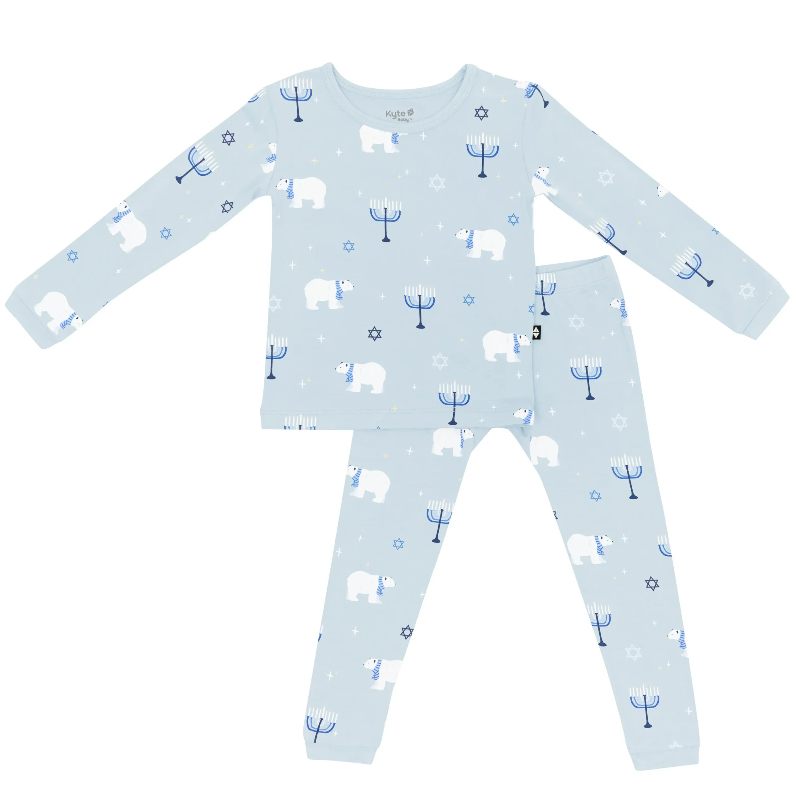 Kyte Baby Long Sleeve Pajamas in Polar Lights Sale