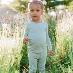 Kyte Baby Long Sleeve Pajamas in Sage Outlet