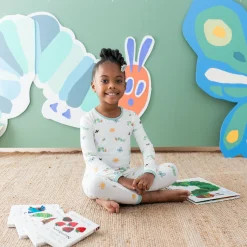 Kyte Baby Long Sleeve Pajamas in The Very Hungry Caterpillar™ and Friends Hot