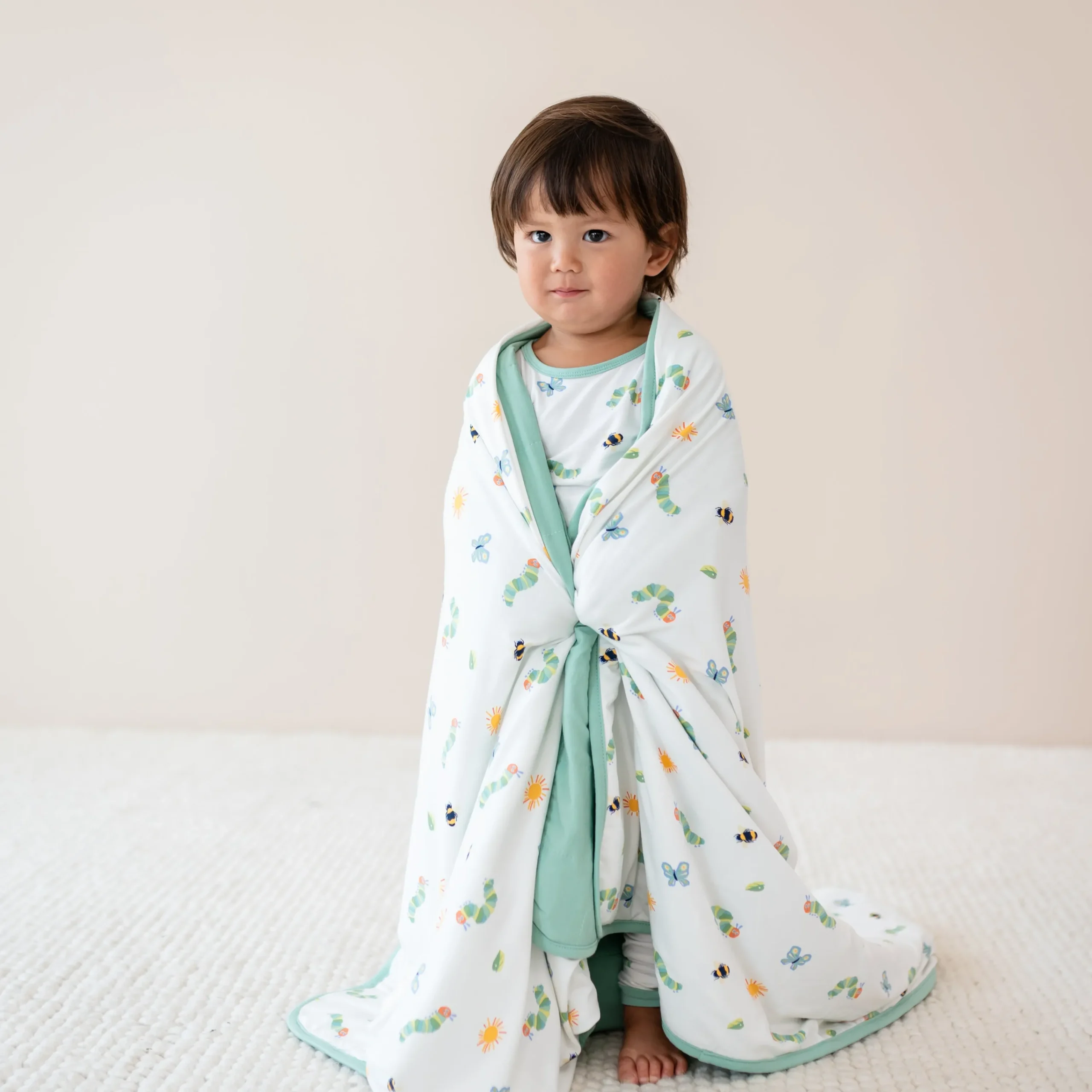 Kyte Baby Long Sleeve Pajamas in The Very Hungry Caterpillar™ and Friends Hot