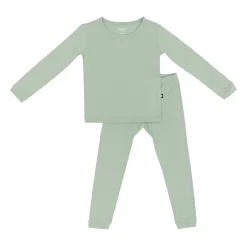 Kyte Baby Long Sleeve Pajamas in Thyme Outlet