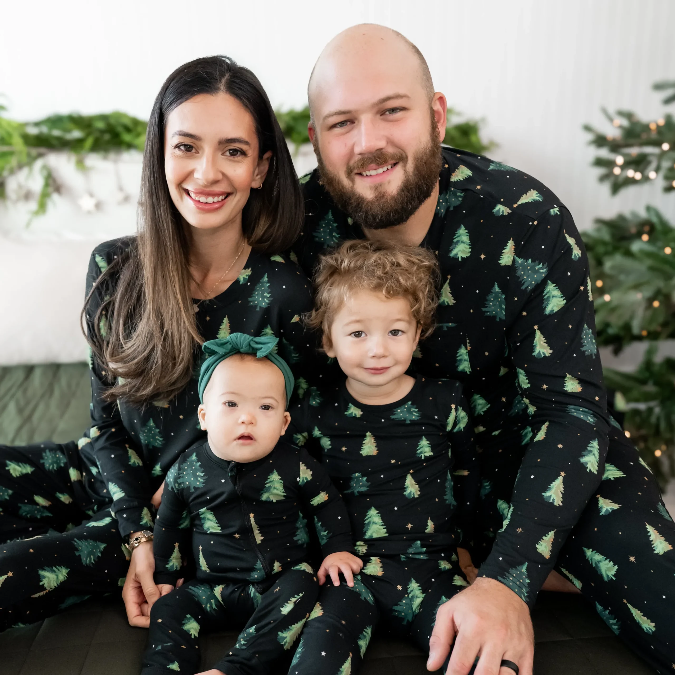 Kyte Baby Long Sleeve Pajamas in Twinkle Tree