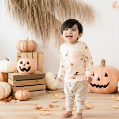Kyte Baby Long Sleeve Toddler Crew Neck Tee in Bewitched Online