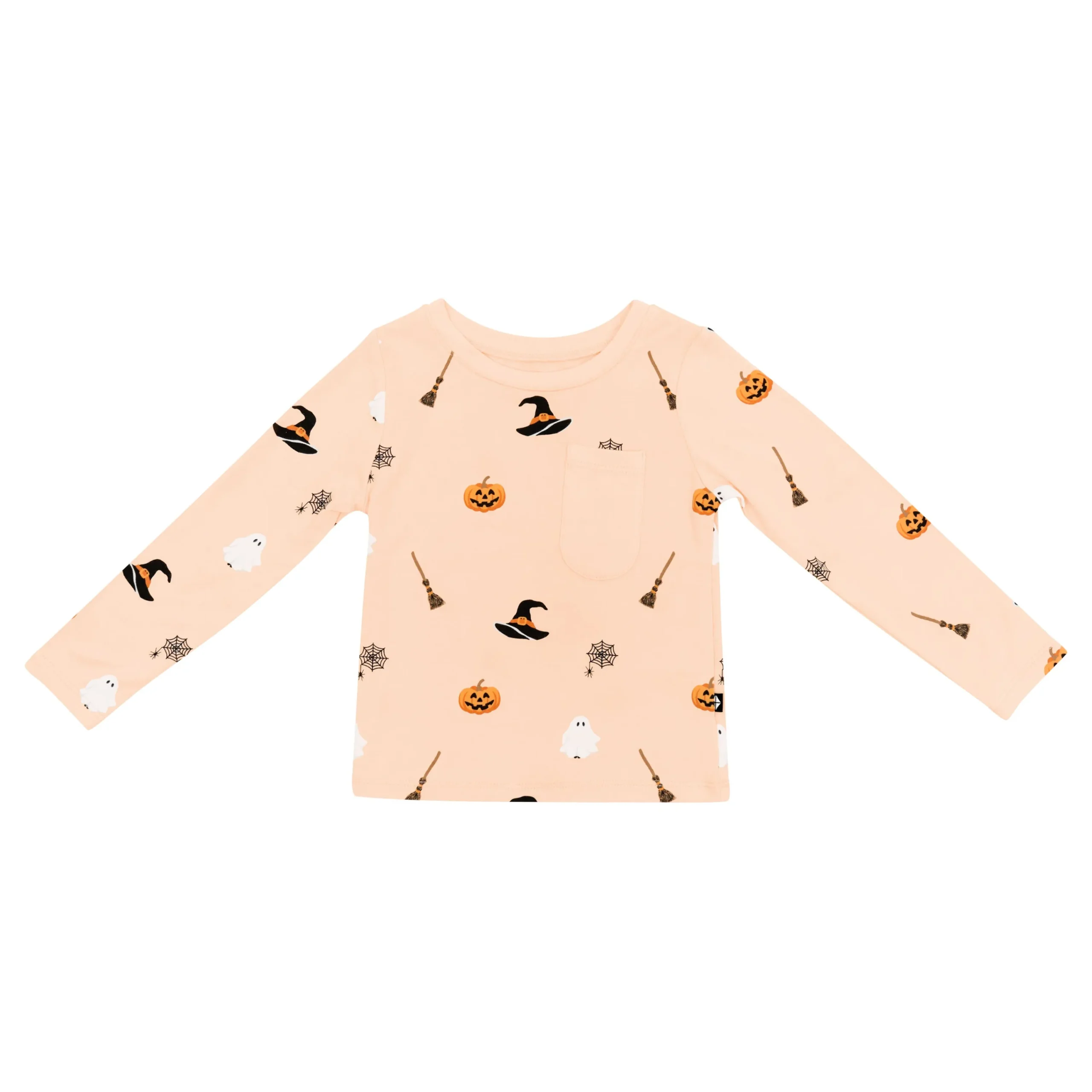 Kyte Baby Long Sleeve Toddler Crew Neck Tee in Bewitched Online