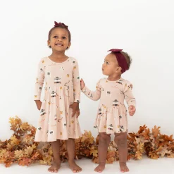 Kyte Baby Long Sleeve Twirl Bodysuit Dress in Gilmore Girls Outlet