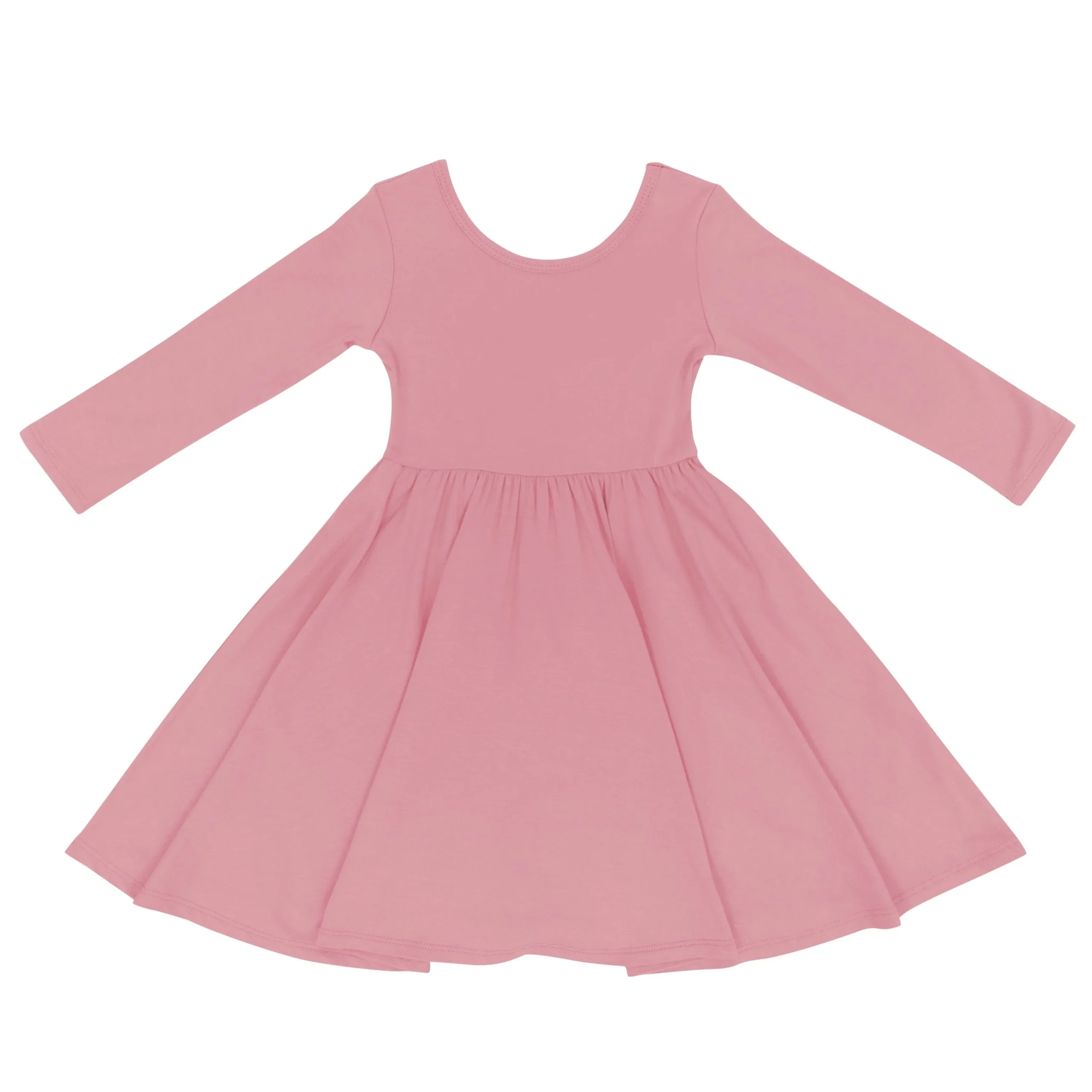 Kyte Baby Long Sleeve Twirl Dress in Apple Blossom Discount