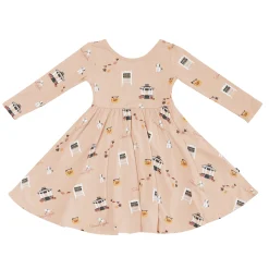 Kyte Baby Long Sleeve Twirl Dress in Gilmore Girls New