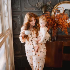 Kyte Baby Long-Sleeved Women's Pajama Set in Bewitched Discount