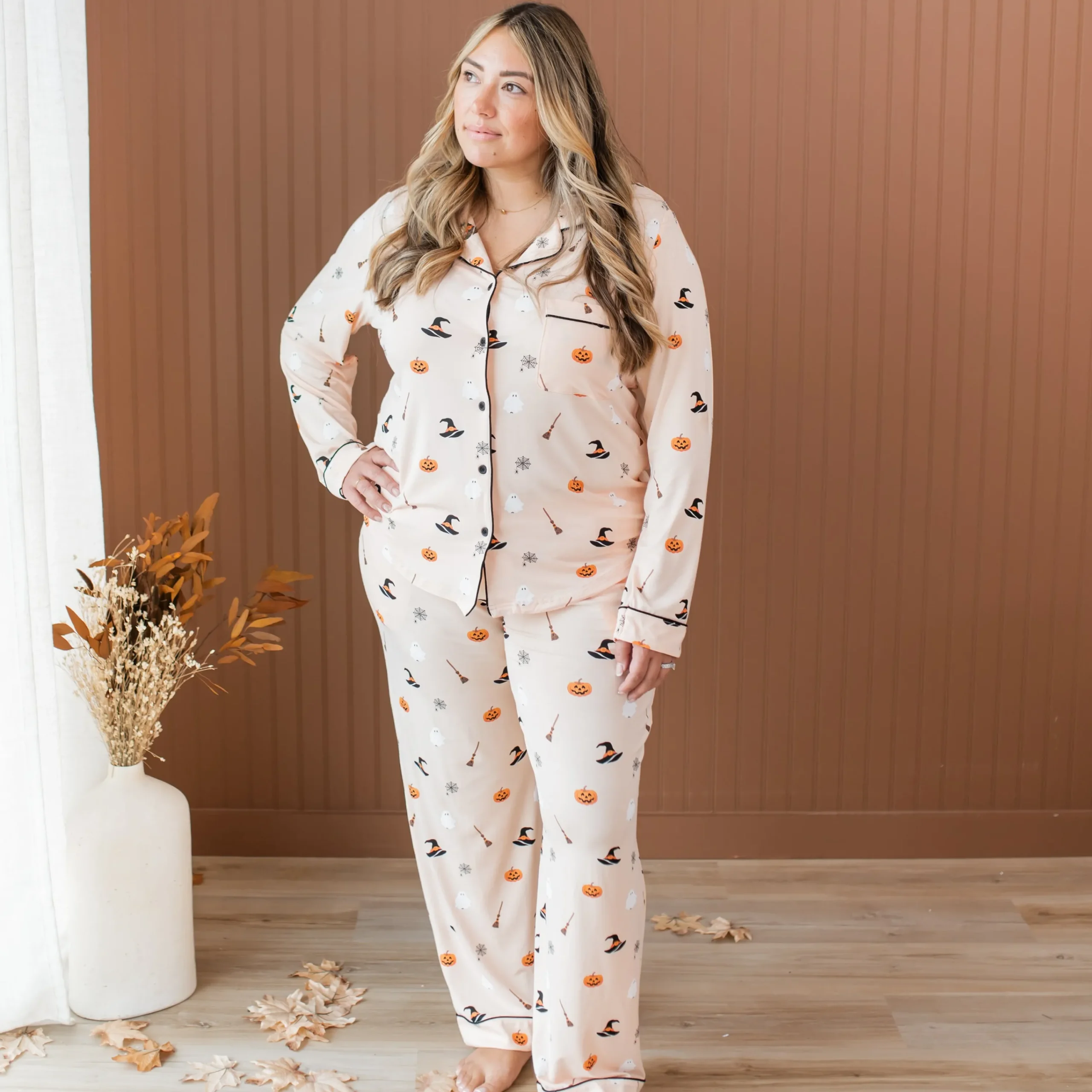 Kyte Baby Long-Sleeved Women's Pajama Set in Bewitched Discount