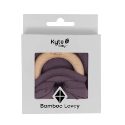 Kyte Baby Lovey in with Removable Teething Ring Currant Clearance