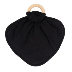 Kyte Baby Lovey in with Removable Wooden Teething Ring Midnight Sale