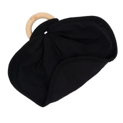 Kyte Baby Lovey in with Removable Wooden Teething Ring Midnight Sale