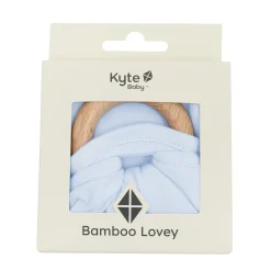 Kyte Baby Lovey in with Removable Wooden Teething Ring Mist Outlet