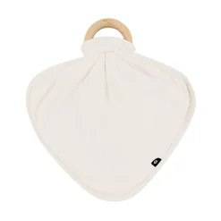 Kyte Baby Lovey in with Removable Wooden Teething Ring Oat Outlet
