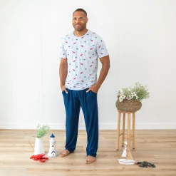 Kyte Baby Men's Crew Neck Tee in Harbor Sale
