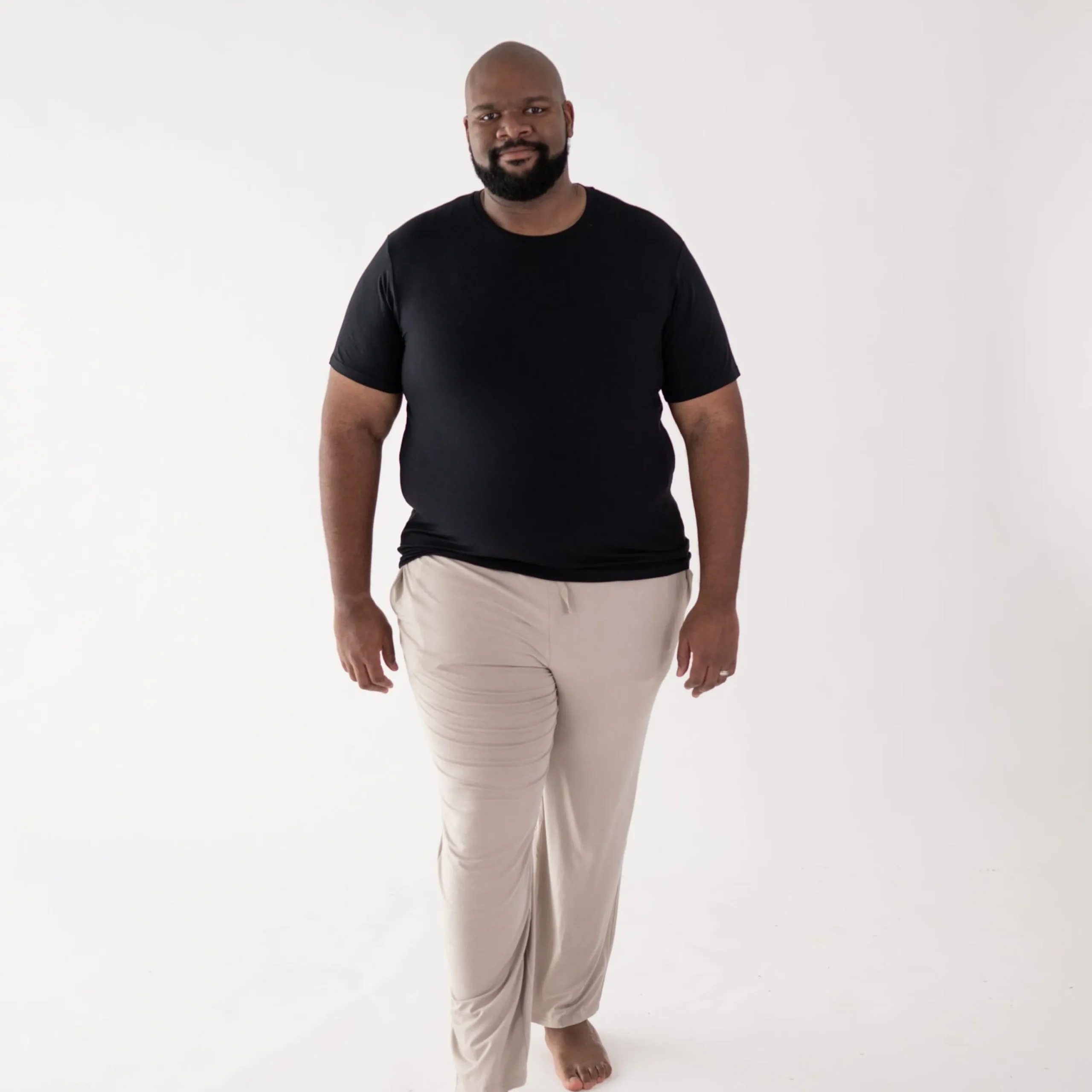 Kyte Baby Men's Crew Neck Tee in Midnight New