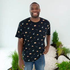 Kyte Baby Men's Crew Neck Tee in Under the Stars Online
