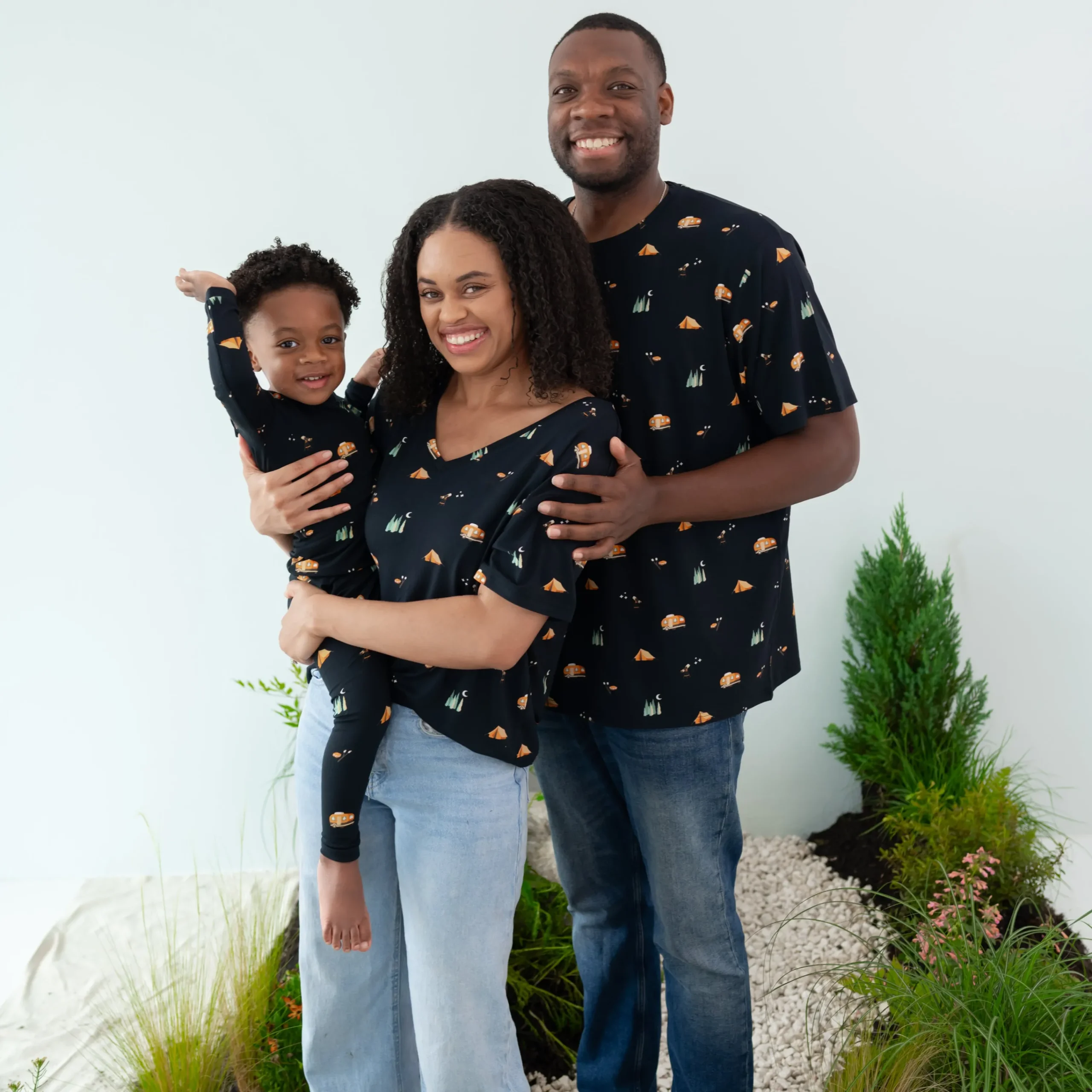 Kyte Baby Men's Crew Neck Tee in Under the Stars Online