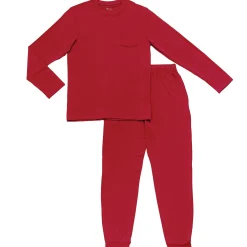 Kyte Baby Men's Jogger Set in Cardinal Outlet