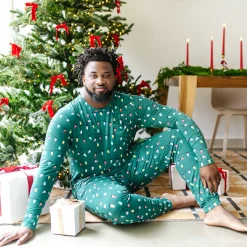 Kyte Baby Men's Jogger Set in Merry and Bright Online