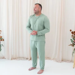 Kyte Baby Men's Jogger Set in Thyme Online