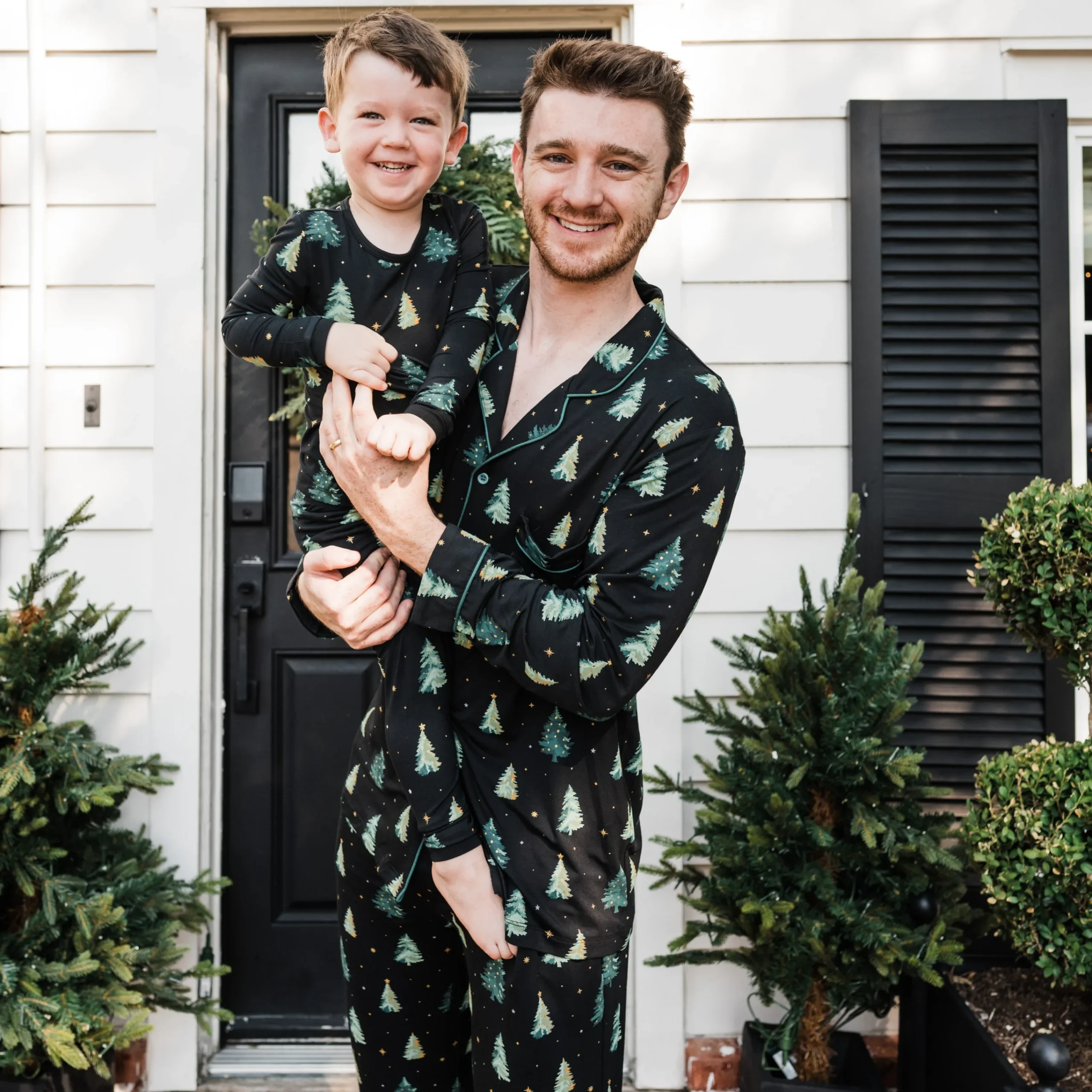 Kyte Baby Men's Long Sleeve Pajama Set in Twinkle Tree Online