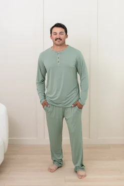 Kyte Baby Men's Lounge Pants in Thyme Online