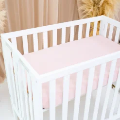 Kyte Baby Mini Crib Sheet in Blush Discount