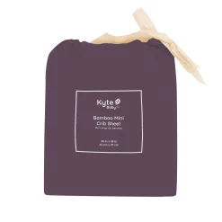 Kyte Baby Mini Crib Sheet in Currant Sale