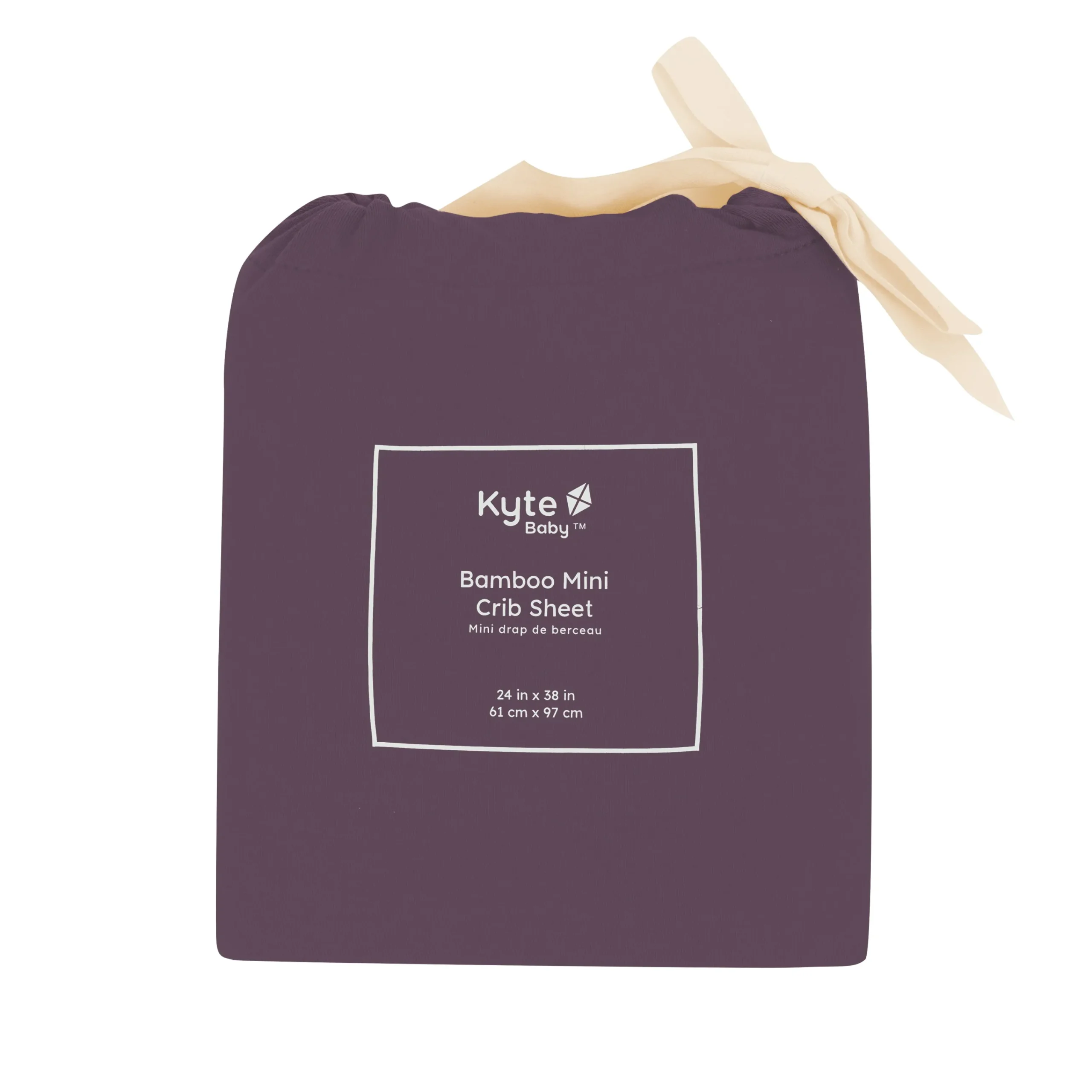 Kyte Baby Mini Crib Sheet in Currant Sale