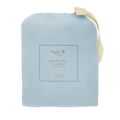 Kyte Baby Mini Crib Sheet in Fog Discount
