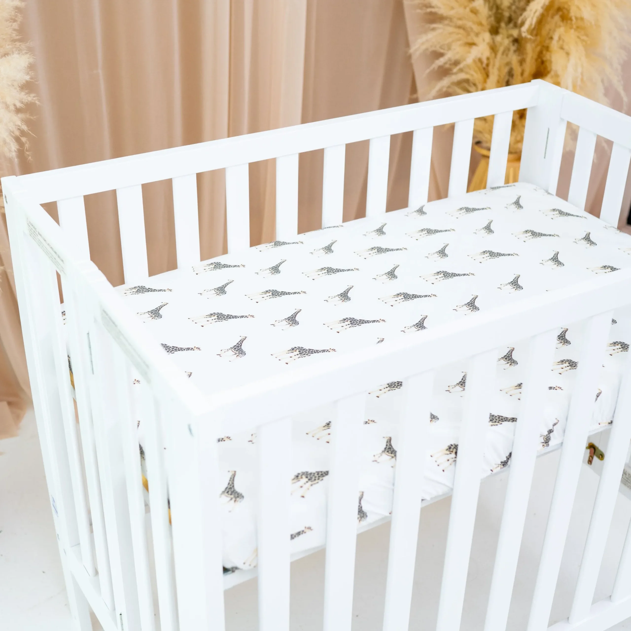 Kyte Baby Mini Crib Sheet in Giraffe Clearance