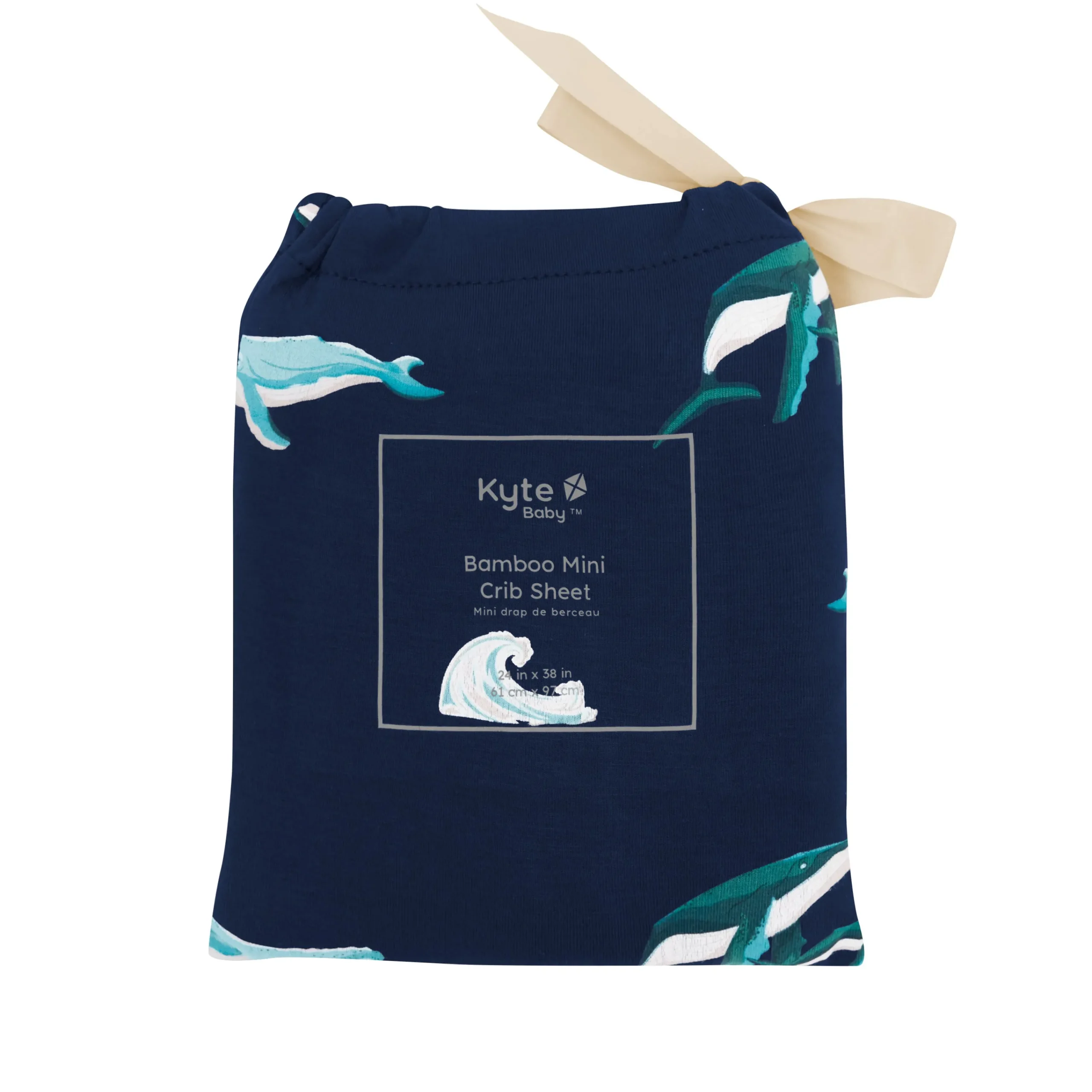 Kyte Baby Mini Crib Sheet in Humpback Outlet